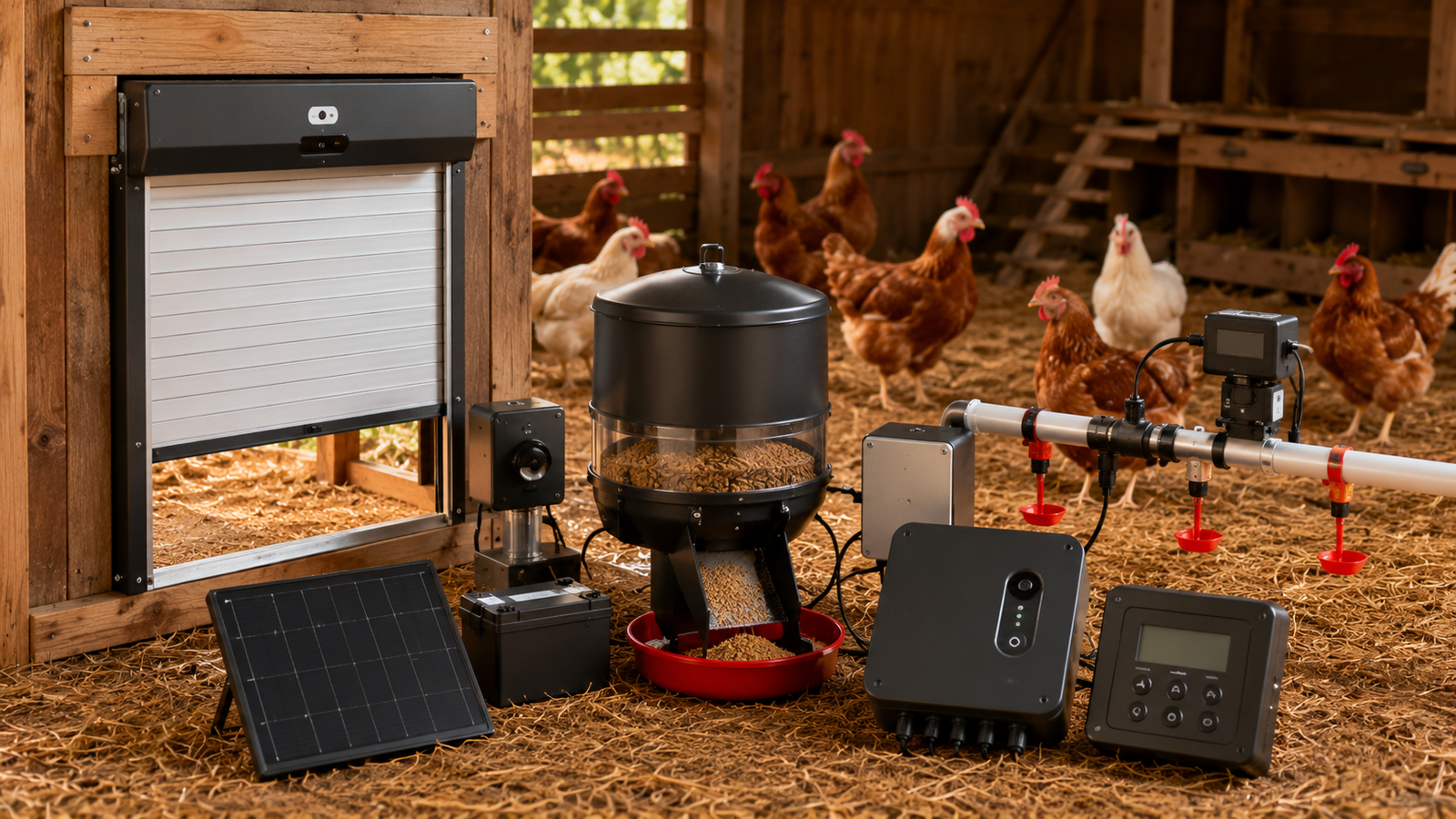 Automatización del gallinero - Mundo Avicola