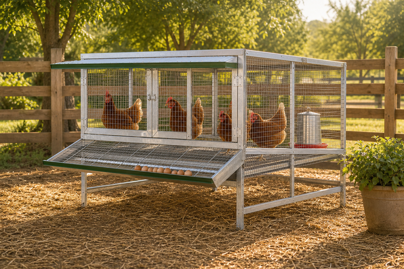 Jaulas para gallinas ponedoras - Mundo Avicola