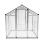 AVIARIO ALUMINIO 182 x 178 x 195 CM.