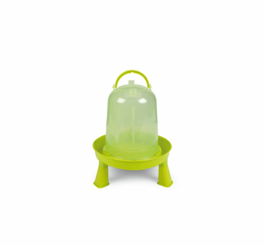 BEBEDERO AVES ECO 3 L. CON PATAS (PISTACHO)