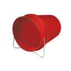 BEBEDERO CUBO PLASTICO 6 L. (ROJO)