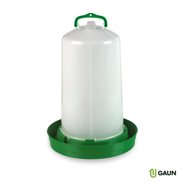 BEBEDERO PREMIUM 12 L. CON TAPON (VERDE)