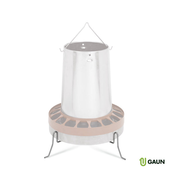 Soporte Tolva Chapa Aves 20 Kg. - imagen 1
