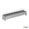 Comedero Pollitos Galvanizado 50 Cm. Rejilla Ancha - imagen 1