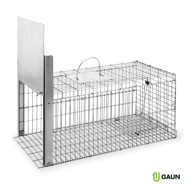 Cesto Caza Plegable Galvanizado - imagen 1