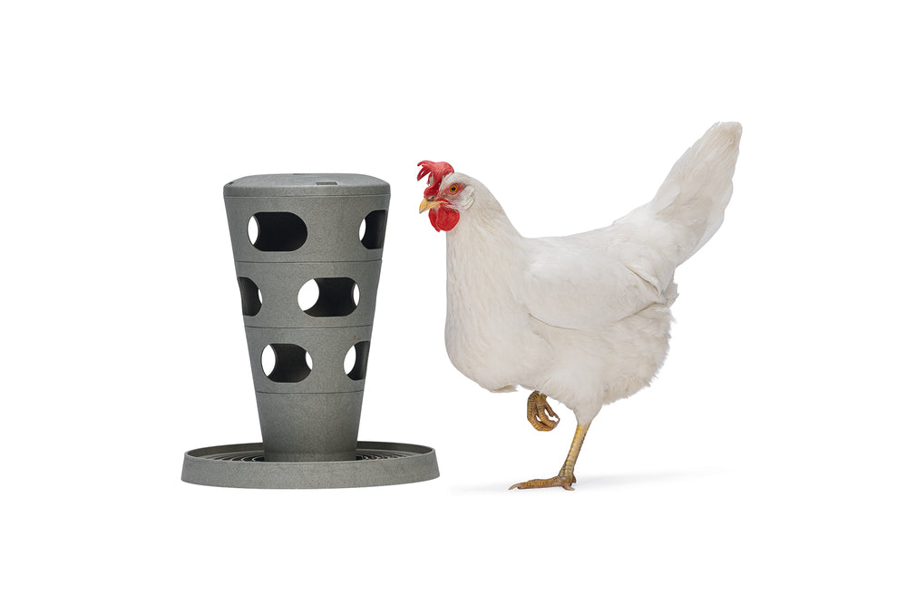 Comedero Torre Gallinas 100 % Reciclado - imagen 1