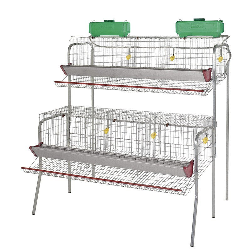 Batería de ponedoras - capacidad 6 dptos, modelo 2 pisos - referencia 30707 - Copele