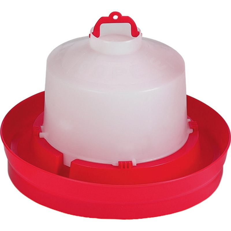 Bebederos de 1ª y 2ª edad - 1a edad - color Rojo, capacidad 5 l, patas Sin patas, modelo 1a edad - referencia 30301 - Copele