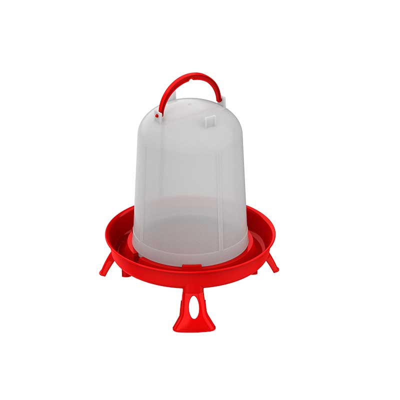 Bebederos de plástico Eco - color Rojo, capacidad 8 l, patas Con patas - referencia 30285 - Copele