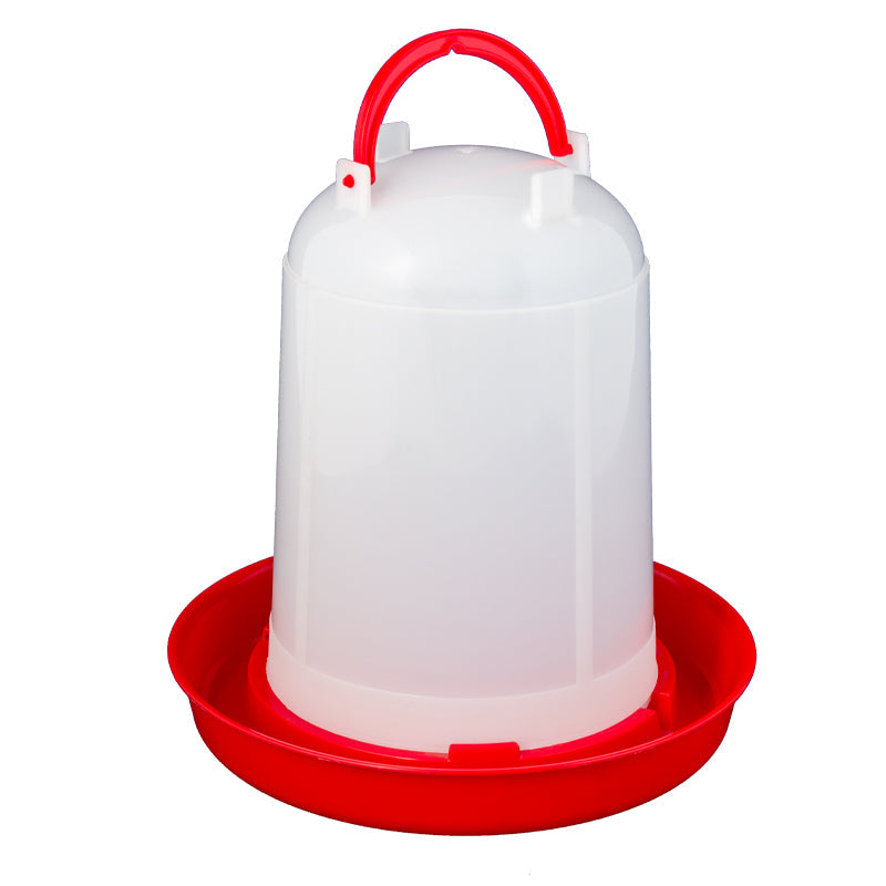 Bebederos de plástico Eco - color Rojo, capacidad 5 l, patas Sin patas - referencia 30662 - Copele