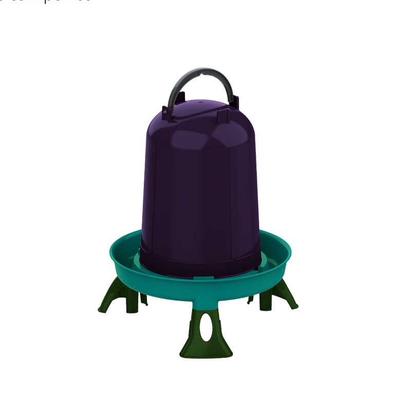 Bebederos de plástico Eco - color Reciclado, capacidad 5 l, patas Con patas - referencia 30861 - Copele