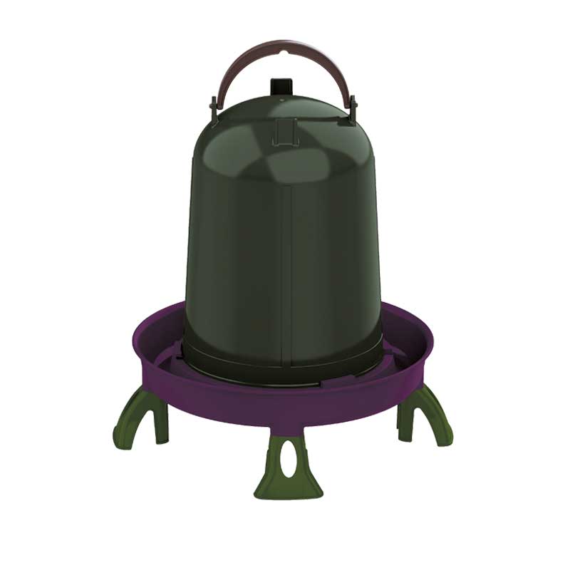 Bebederos de plástico Eco - color Reciclado, capacidad 10 l, patas Con patas - referencia 30863 - Copele