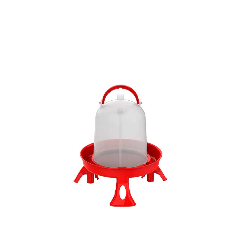 Bebederos de plástico Eco - color Rojo, capacidad 1 5 l, patas Con patas - referencia 30980 - Copele