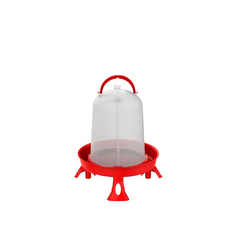 Bebederos de plástico Eco - color Rojo, capacidad 3 l, patas Con patas - referencia 30981 - Copele