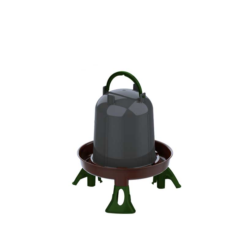 Bebederos de plástico Eco - color Reciclado, capacidad 1 5 l, patas Con patas - referencia 30982 - Copele