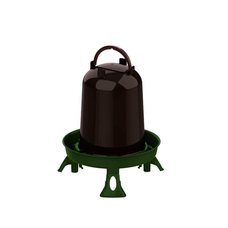 Bebederos de plástico Eco - color Reciclado, capacidad 3 l, patas Con patas - referencia 30983 - Copele