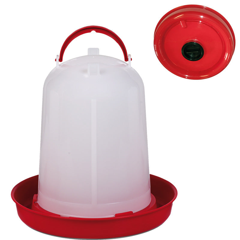 Bebederos de plástico Eco - Con tapon - color Rojo, capacidad 8 l, patas Sin patas, tipo Con tapon - referencia 30252 - Copele