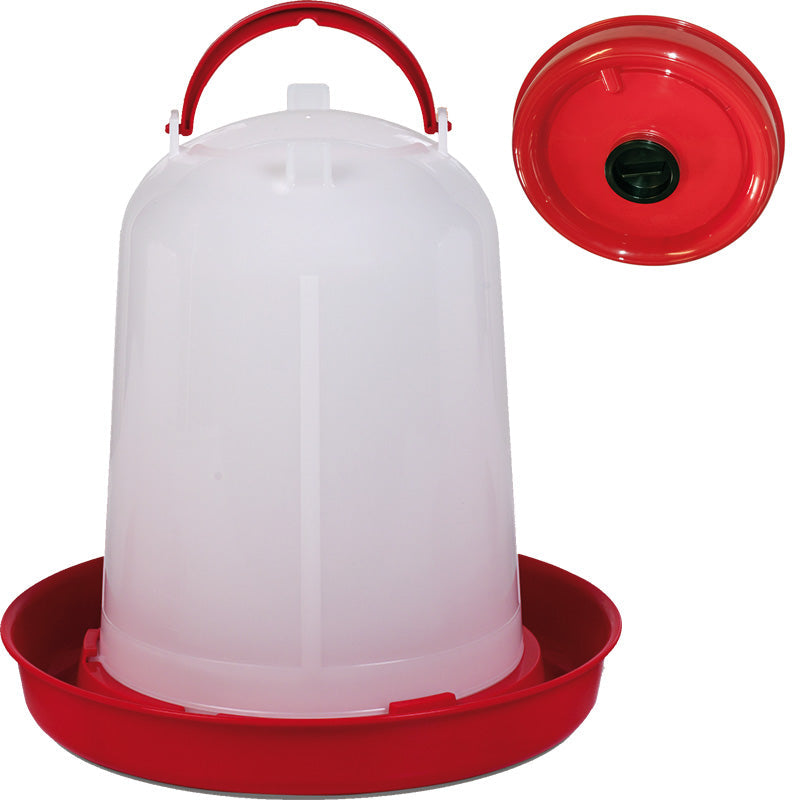 Bebederos de plástico Eco - Con tapon - color Rojo, capacidad 10 l, patas Sin patas, tipo Con tapon - referencia 30254 - Copele