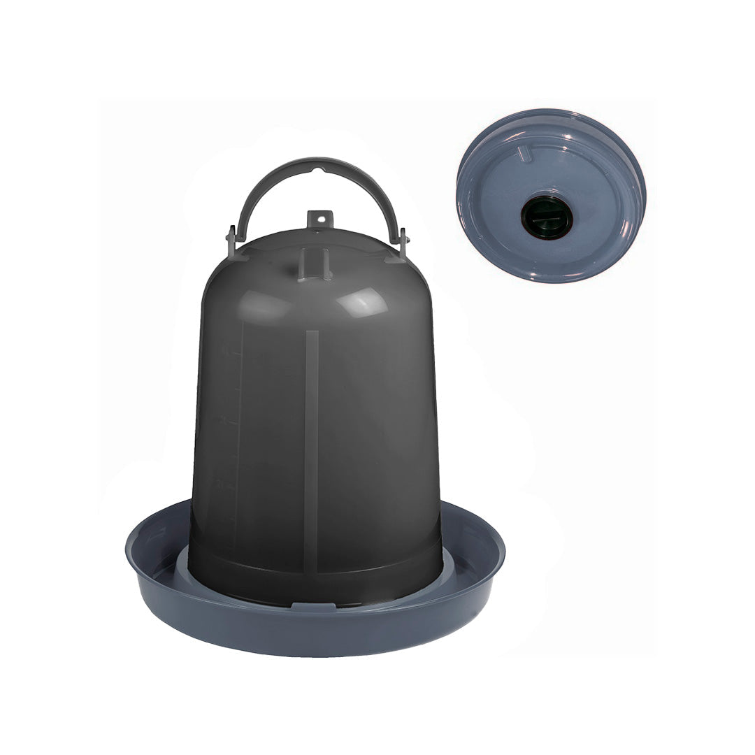 Bebederos de plástico Eco - Con visera / Con tapon - color Reciclado, capacidad 8 l, patas Sin patas, modelo Con visera, tipo Con tapon - referencia 30097 - Copele