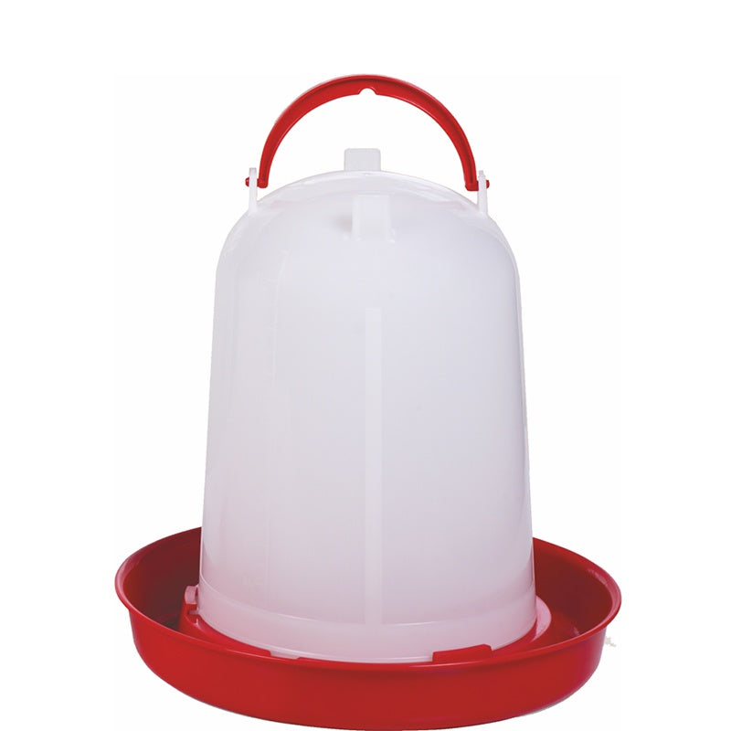Bebederos de plástico Eco - Sin tapon - color Rojo, capacidad 8 l, patas Sin patas, tipo Sin tapon - referencia 30663 - Copele