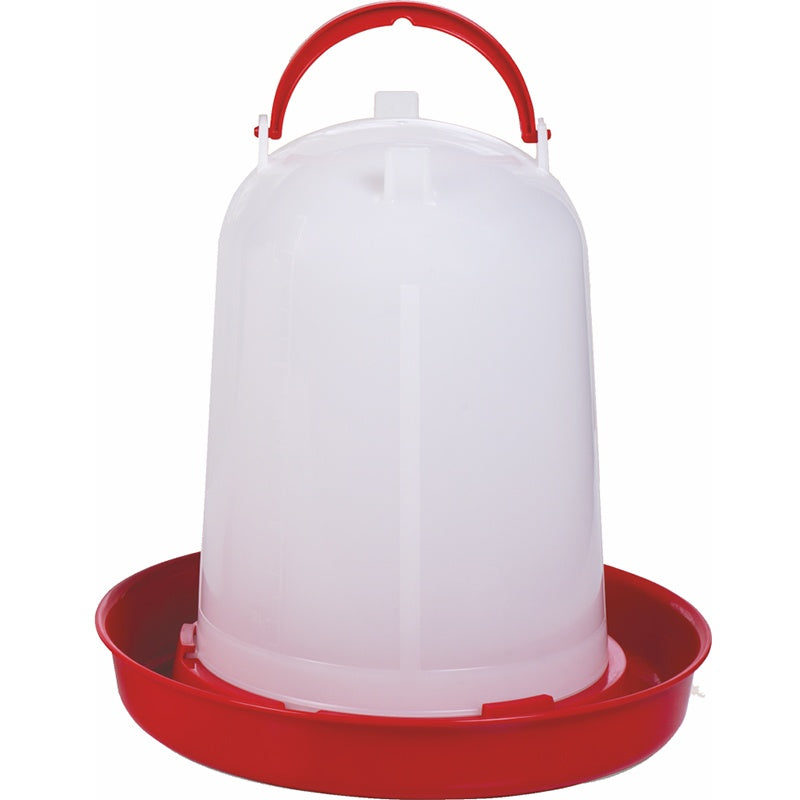 Bebederos de plástico Eco - Sin tapon - color Rojo, capacidad 10 l, patas Sin patas, tipo Sin tapon - referencia 30664 - Copele