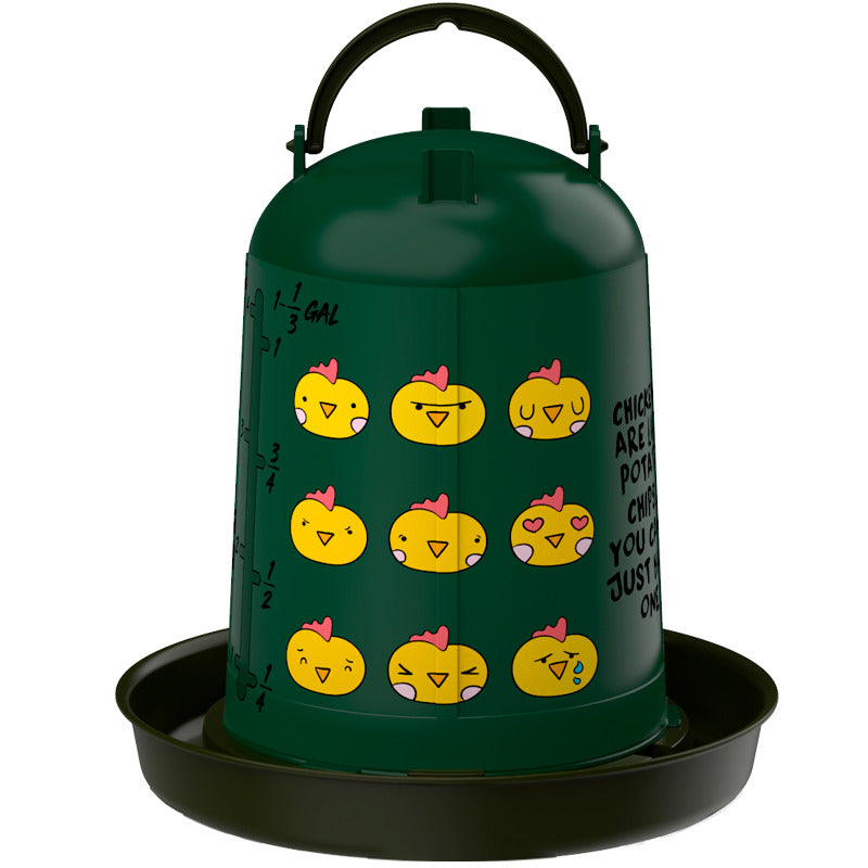 Bebederos Personalizables - Con etiqueta chips - color Reciclado, capacidad 5 l, patas Sin patas, modelo Con etiqueta chips - referencia 30185 - Copele