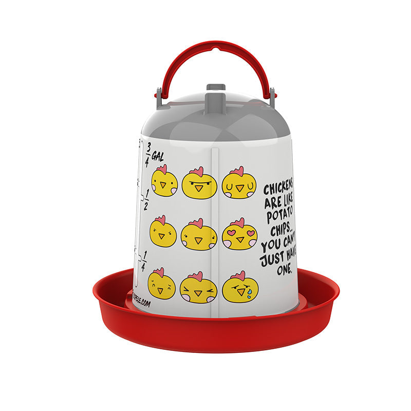 Bebederos Personalizables - Con etiqueta chips - color Rojo, capacidad 3 l, patas Sin patas, modelo Con etiqueta chips - referencia 31198 - Copele