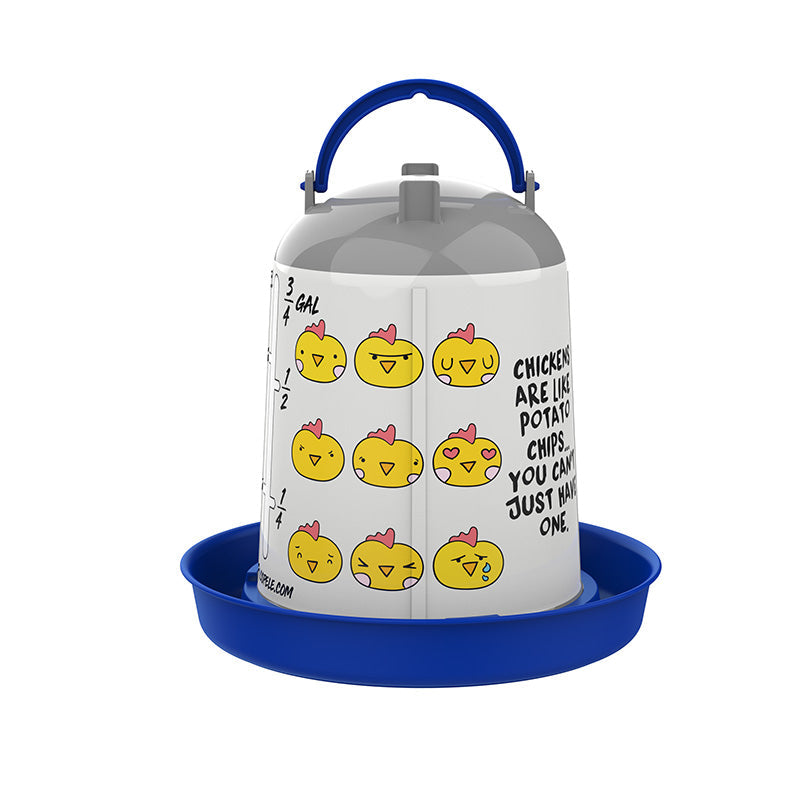 Bebederos Personalizables - Con etiqueta chips - color Azul, capacidad 3 l, patas Sin patas, modelo Con etiqueta chips - referencia 31199 - Copele