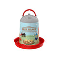Bebederos Personalizables - Con etiqueta free range - color Rojo, capacidad 5 l, patas Sin patas, modelo Con etiqueta free range - referencia 30195 - Copele