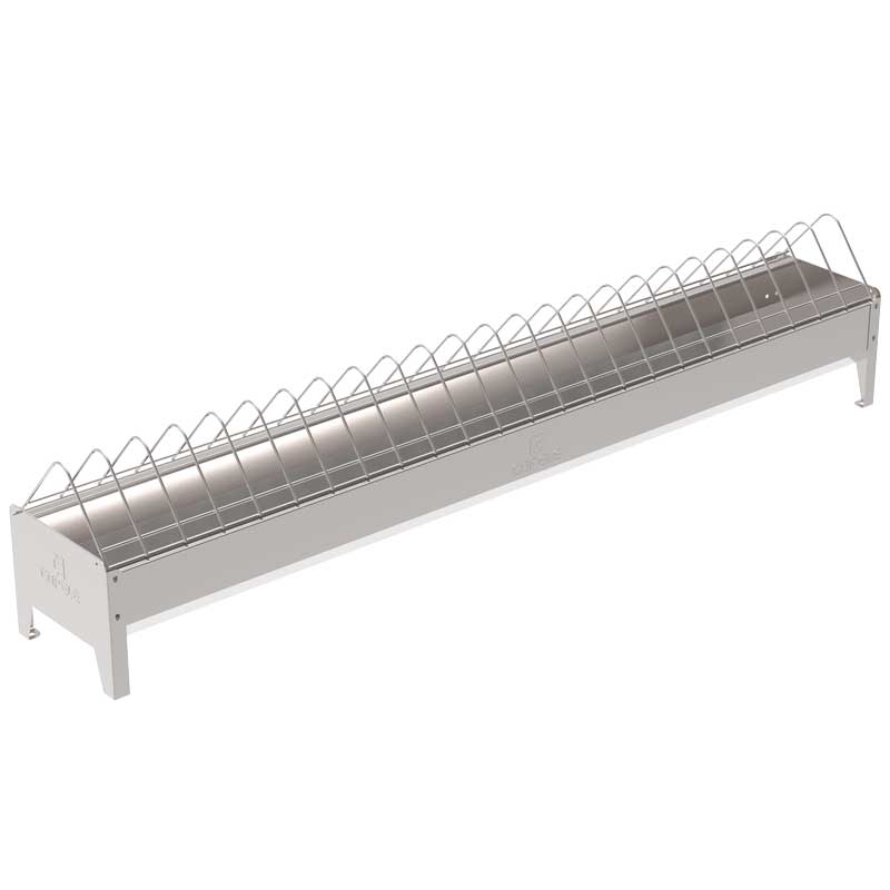 Comedero para gallinas - Lineal - capacidad 120 cm, patas Sin patas, modelo Lineal - referencia 30692 - Copele