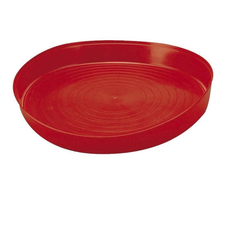 Comedero para pollitos - Bandeja - color Rojo, capacidad 40 cm, patas Sin patas, tipo Bandeja - referencia 30327 - Copele