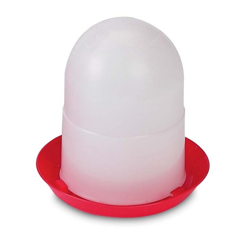 Comedero para pollitos - Con tolva - color Rojo, capacidad 2 1 5 kg l, patas Sin patas, tipo Con tolva - referencia 70845 - Copele