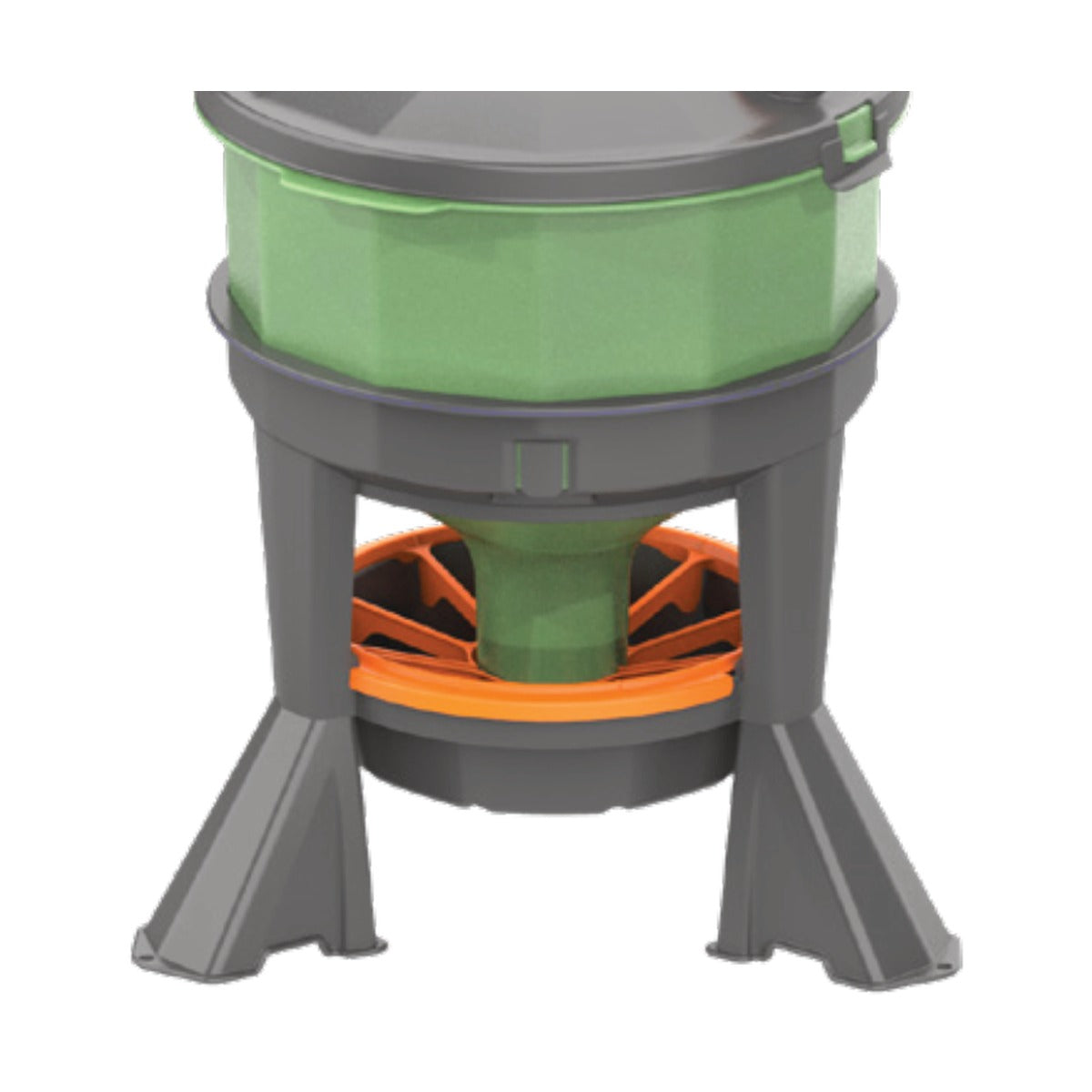Comedero Silo 25L Con Patas (en Caja 1UD) - referencia 31250 - Copele