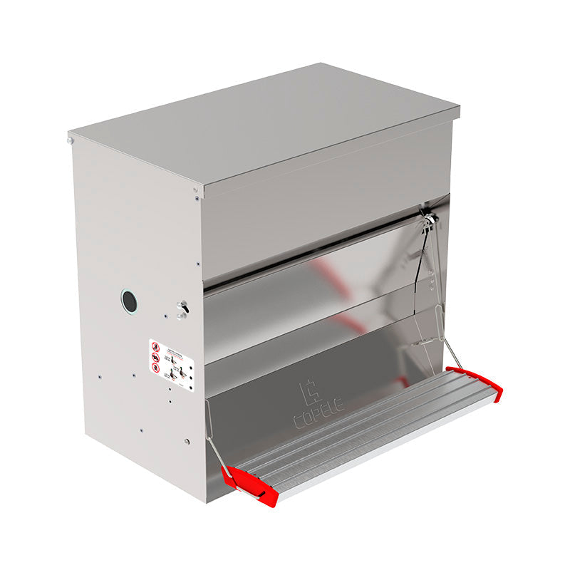 Comedero Tolva Patos Safe-Feed - color Galvanizado, capacidad 30 50 kg l - referencia 30073 - Copele