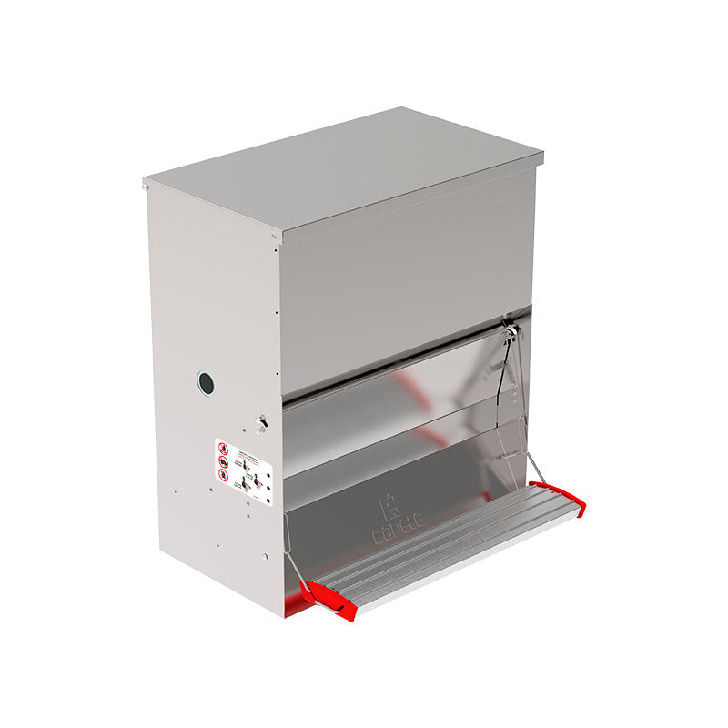 Comedero Tolva Patos Safe-Feed - color Galvanizado, capacidad 40 67 kg l - referencia 30074 - Copele