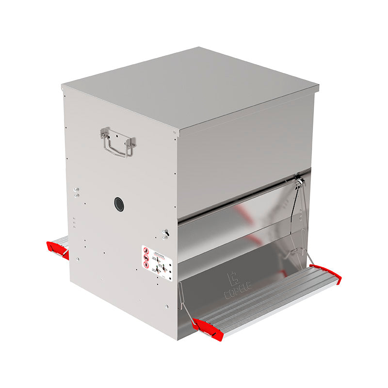 Comedero Tolva Patos Safe-Feed - color Galvanizado, capacidad 50 83 5 kg l - referencia 30075 - Copele