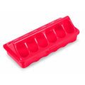Comederos lineales de plástico - 1a edad - color Rojo, capacidad 20 cm, modelo 1a edad, tipo Huecos - referencia 30277 - Copele