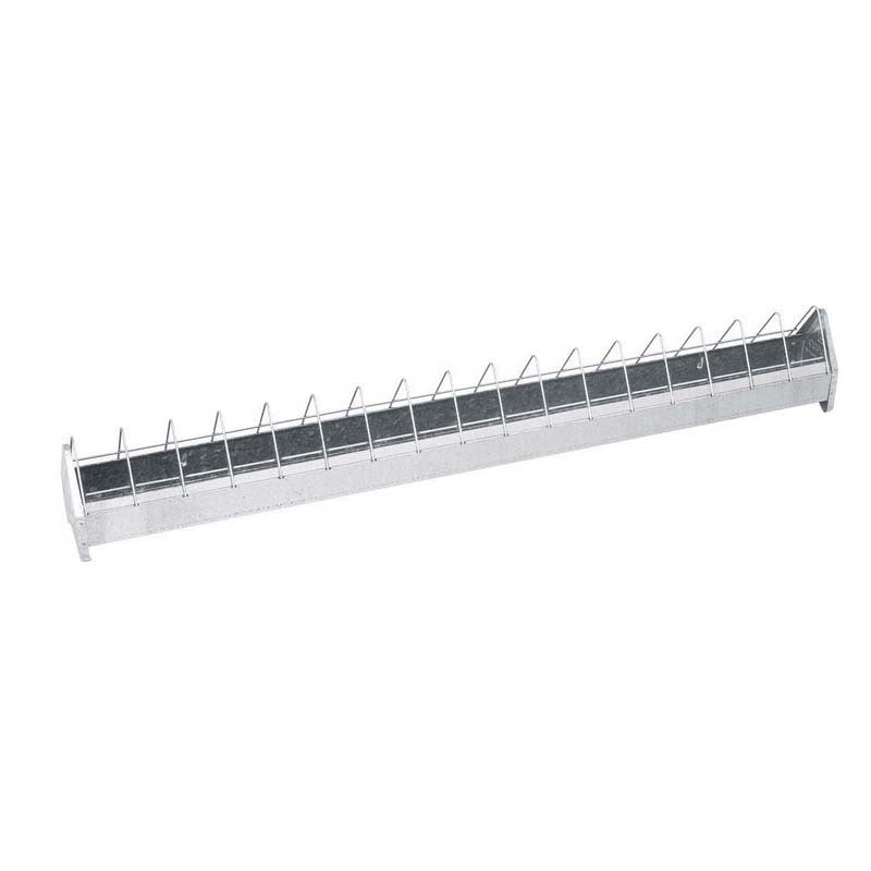 Comederos lineales metálicos - capacidad 100 cm, modelo 2a edad, tipo Rejilla ancha - referencia 30306 - Copele