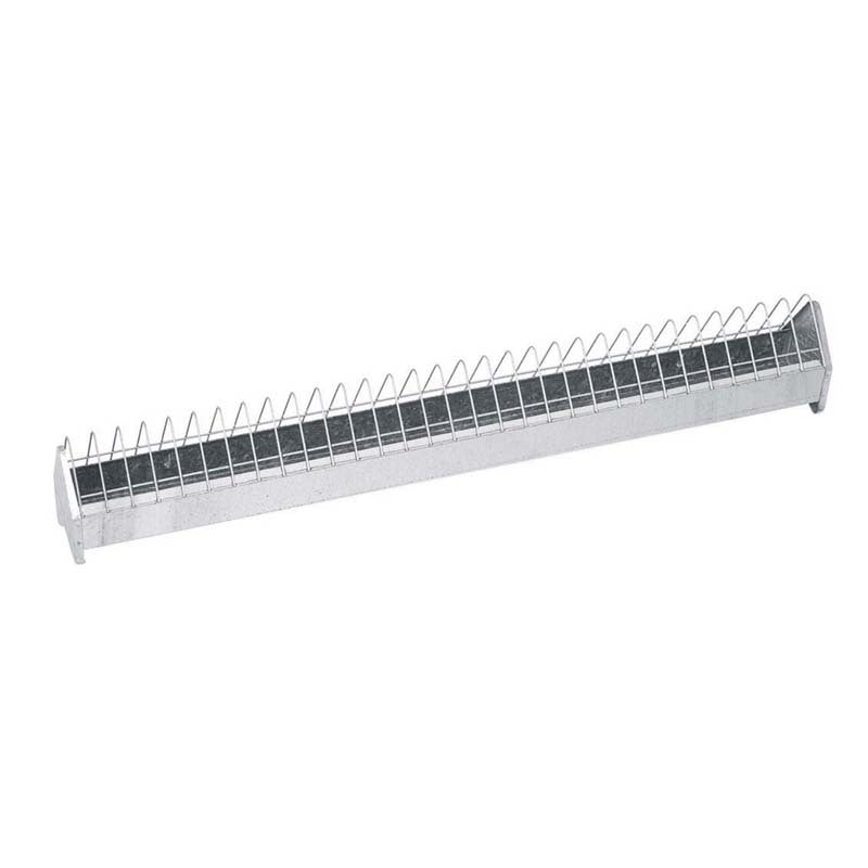 Comederos lineales metálicos - capacidad 100 cm, modelo 2a edad, tipo Rejilla estrecha - referencia 30307 - Copele