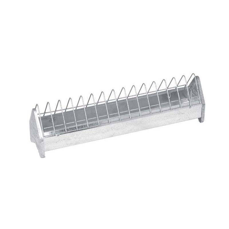 Comederos lineales metálicos - capacidad 50 cm, modelo 2a edad, tipo Rejilla estrecha - referencia 30309 - Copele