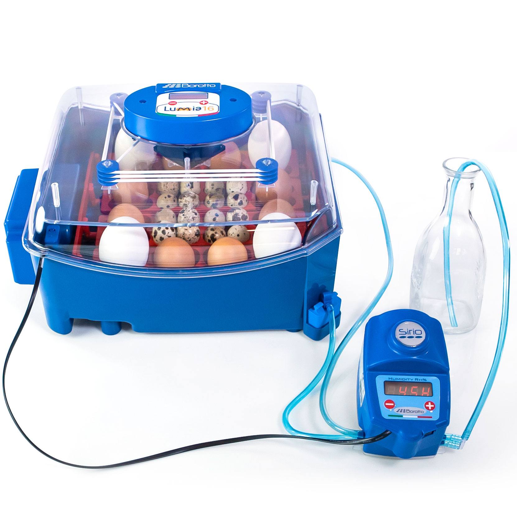 Incubadoras y nacedoras Lumia - capacidad 16 huevos, tipo Con humidificador - referencia 30789 - Copele