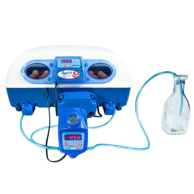 Incubadoras y nacedoras Real - capacidad 49 huevos, modelo Real plus, tipo Con humidificador - referencia 30144 - Copele