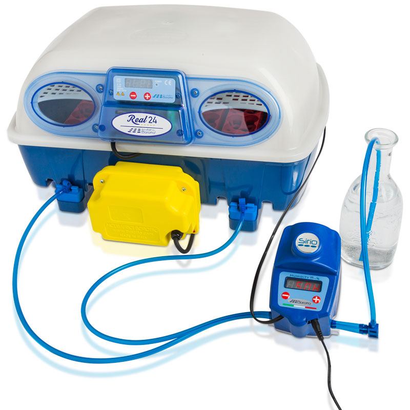 Incubadoras y nacedoras Real - capacidad 24 huevos, modelo Real, tipo Con humidificador - referencia 30787 - Copele