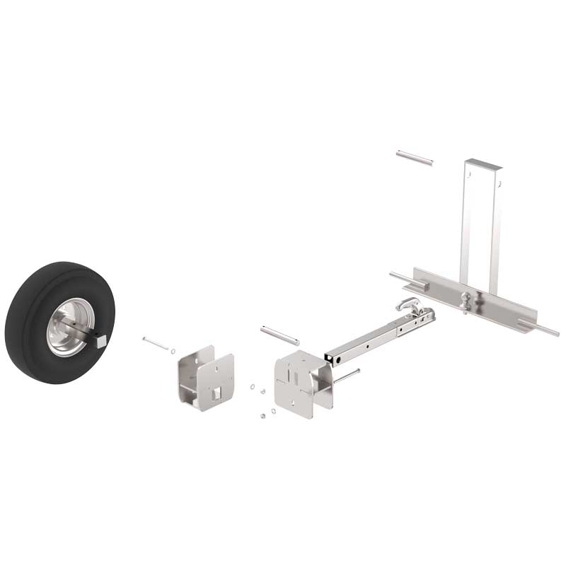 Kit Enganche + Ruedas Corral Movil 30MT2 - referencia 30107 - Copele