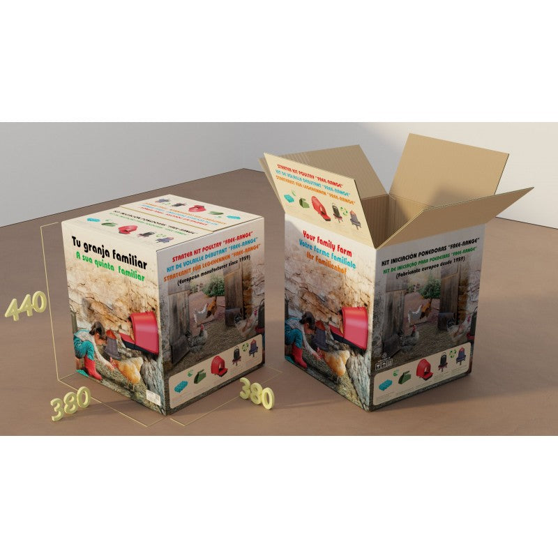 Kit ponederos confort - color Rojo - referencia 30964 - Copele
