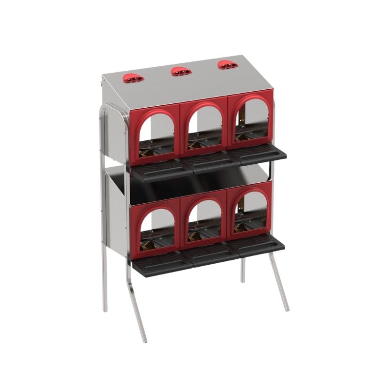 Nidos Platinum - patas 2 pisos 1 cara, modelo 6 dptos, tipo Interior - referencia 30922 - Copele
