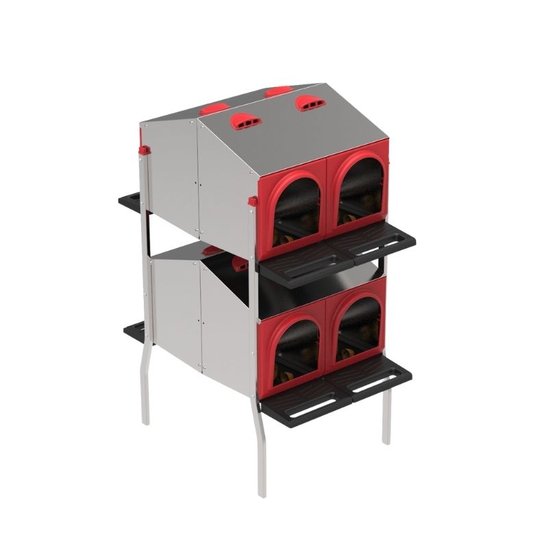 Nidos Platinum - patas 2 pisos 2 caras, modelo 8 dptos, tipo Interior - referencia 30944 - Copele