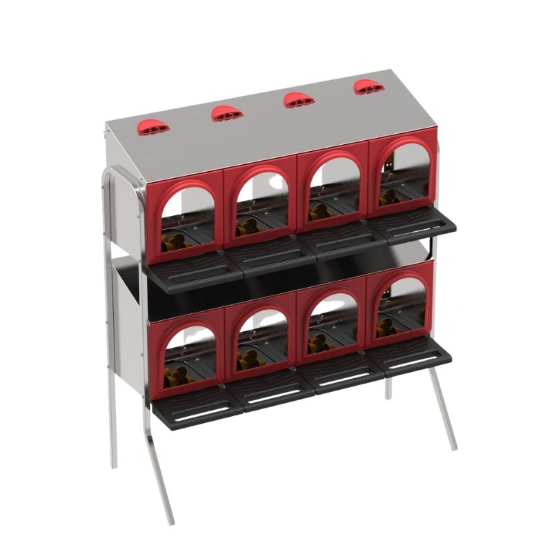 Nidos Platinum - patas 2 pisos 1 cara, modelo 8 dptos, tipo Interior - referencia 30950 - Copele