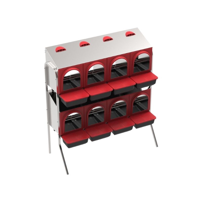 Ponederos Platinum - patas 2 pisos 1 cara, modelo 8 dptos, tipo Interior - referencia 30943 - Copele