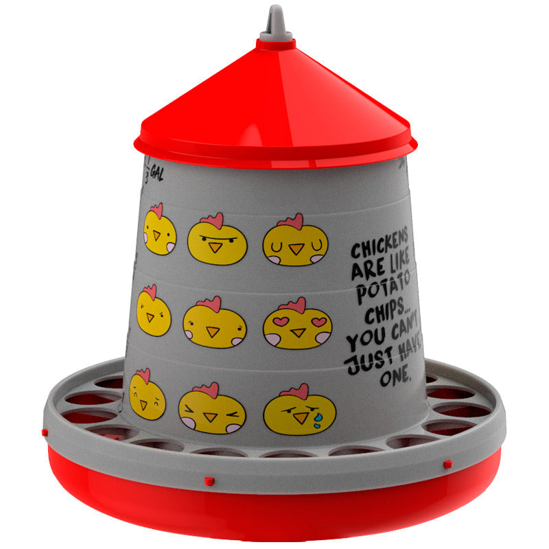 Tolvas Personalizables - Con etiqueta chips - color Rojo, capacidad 4 7 kg l, patas Sin patas, modelo Con etiqueta chips - referencia 30993 - Copele